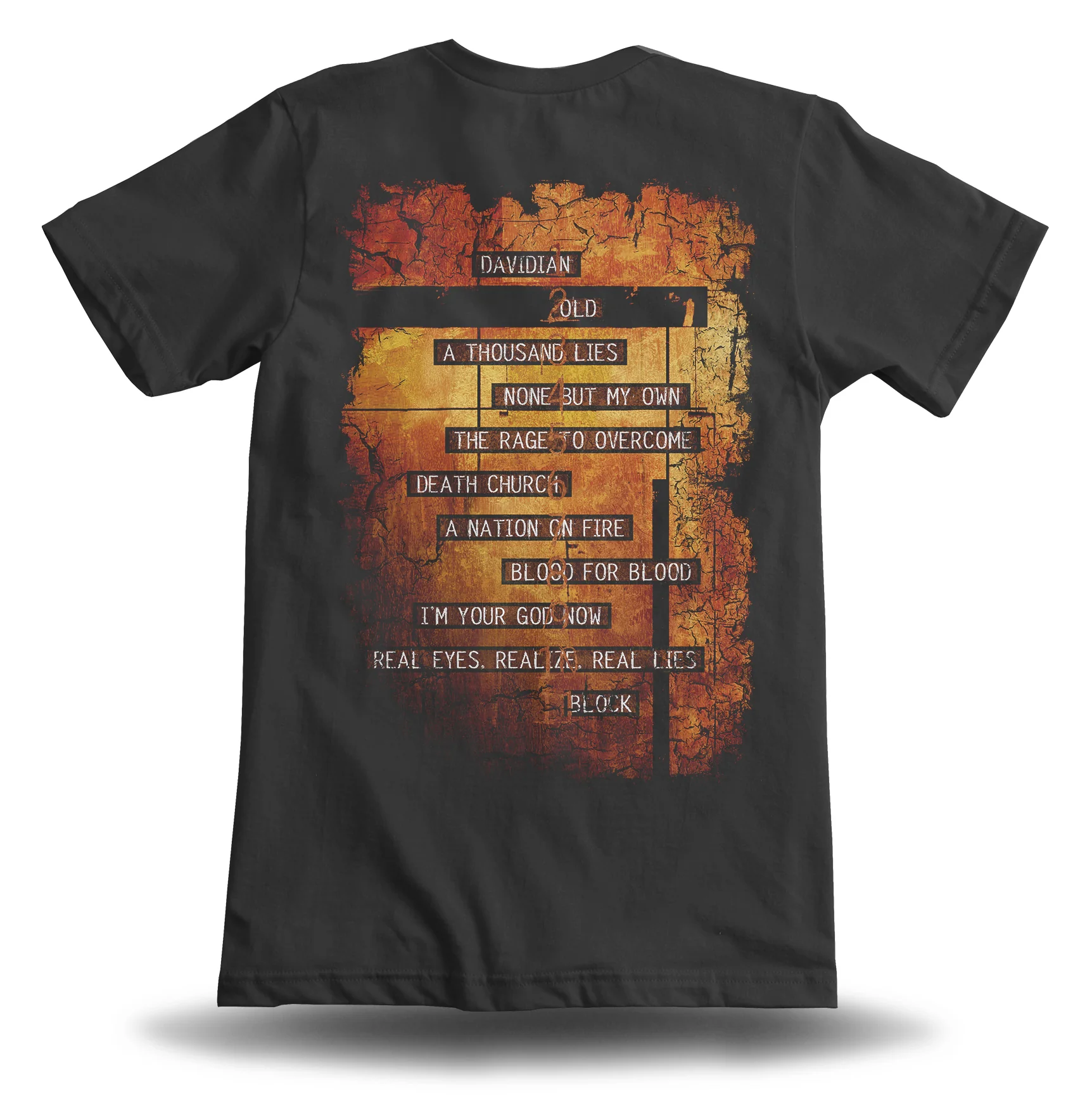 MACHINE HEAD BURN MY EYES TEE BACK