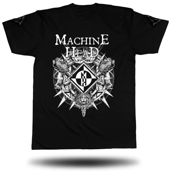 MACHINE HEAD EUROPE LIONCREST TOUR TEE 2026