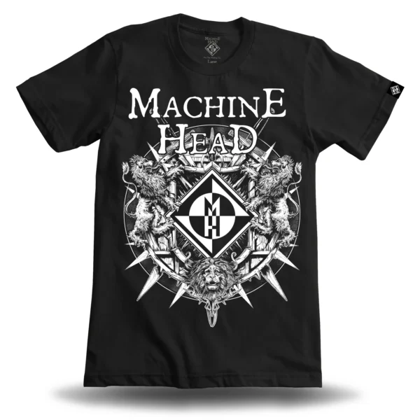 MACHINE HEAD LION CREST TEE