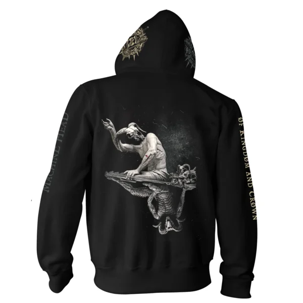 MACHINE HEAD ØF KINGDØM AND CRØWN HOODIE Back