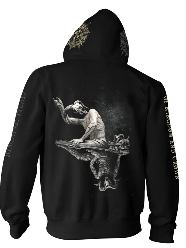 MACHINE HEAD ØF KINGDØM AND CRØWN HOODIE Back
