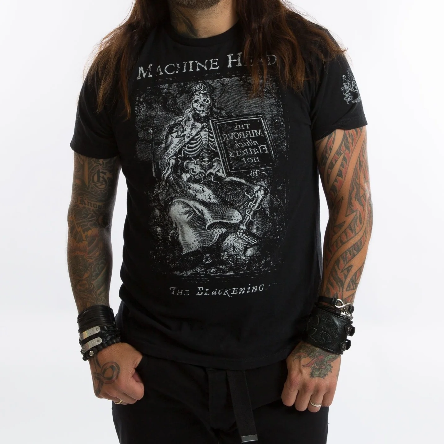 MACHINE HEAD THE BLACKENING TEE Model design