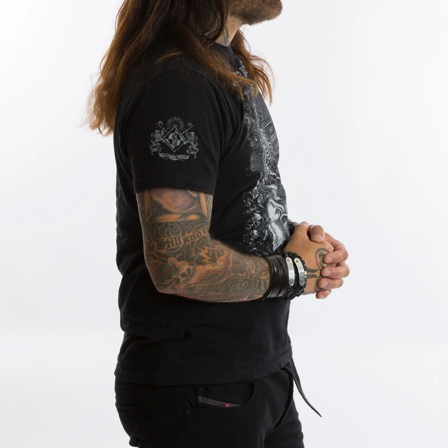 MACHINE HEAD THE BLACKENING TEE Side Design