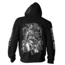MACHINE HEAD THE BLACKENING ZIP UP HOODIE back