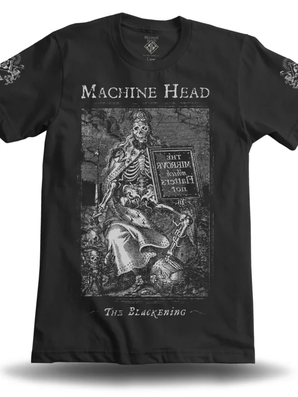 MACHINE HEAD THE BLACKING TEE FRONT