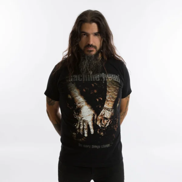 MACHINE HEAD THE MORE THINGS CHANGE TEE FRONT
