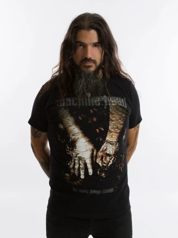 MACHINE HEAD THE MORE THINGS CHANGE TEE FRONT