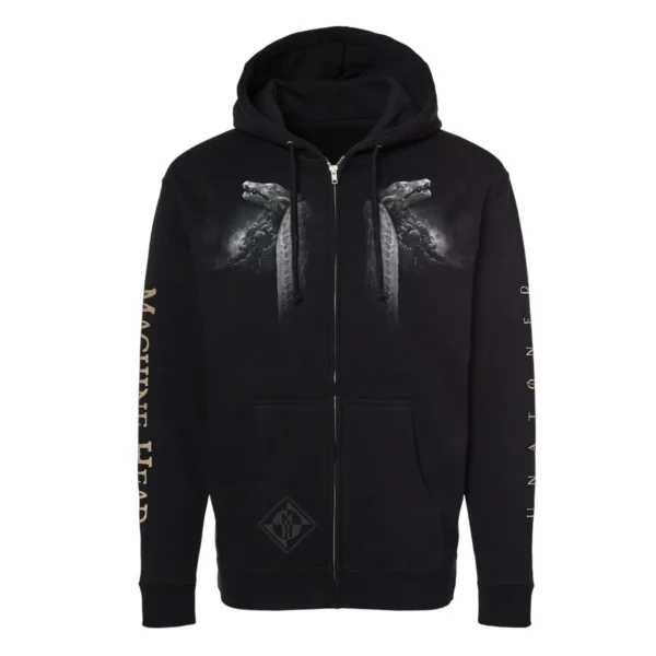 MACHINE HEAD UNATØNED HOODIE Front