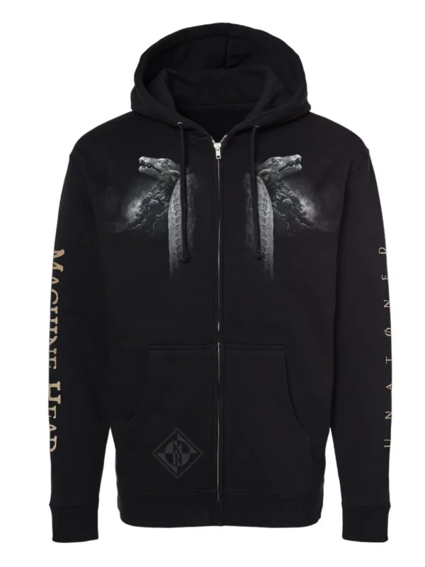 MACHINE HEAD UNATØNED HOODIE Front