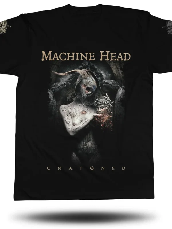 MACHINE HEAD UNATØNED TEE Front