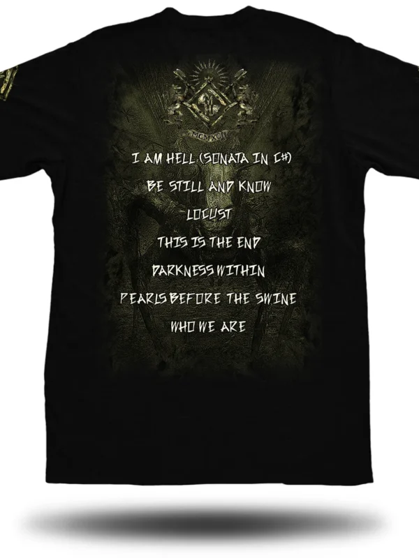 MACHINE HEAD UNTO THE LOCUST ANNIVERSARY TEE BACK