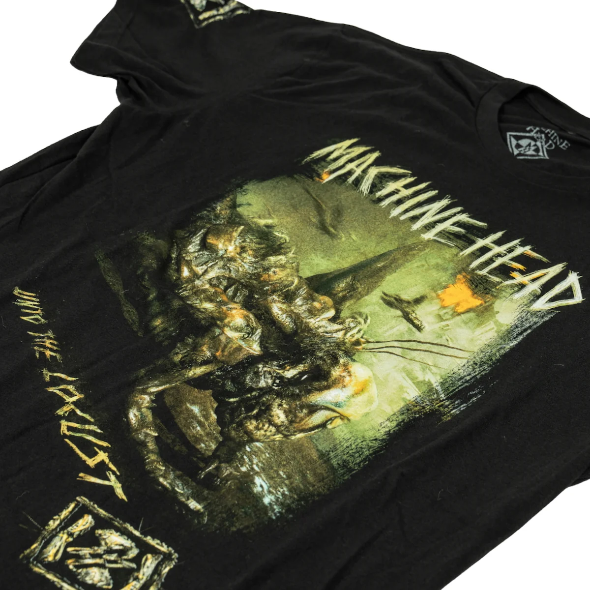 MACHINE HEAD UNTO THE LOCUST ANNIVERSARY TEE SIDE