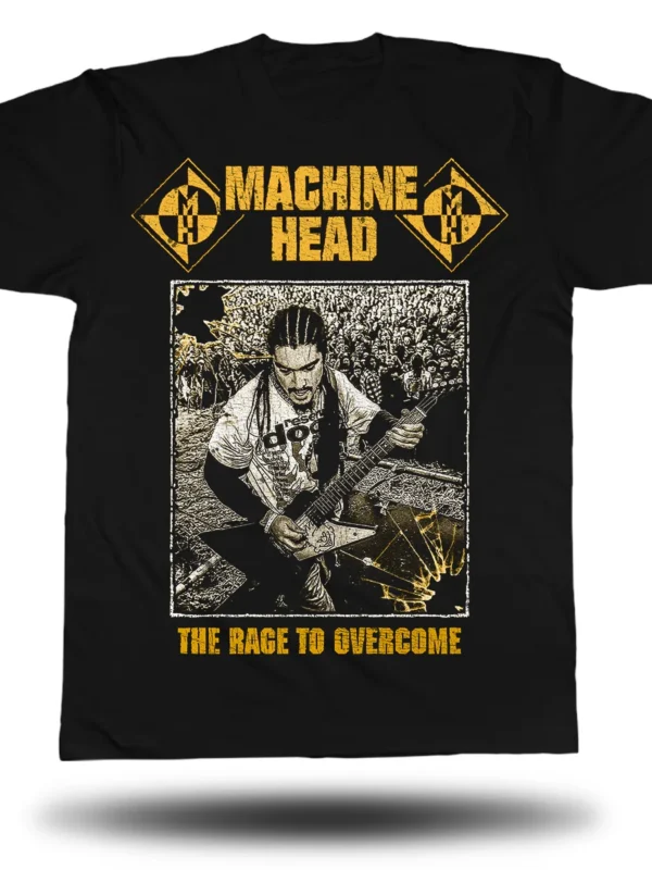 THE MACHINE HEAD RAGE TO OVERCOME TEE